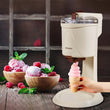 Icecream Machine Fully Automatic Mini Fruit Ice Cream Maker for Home Electric DIY Old Fashioned Ice Cream Maker